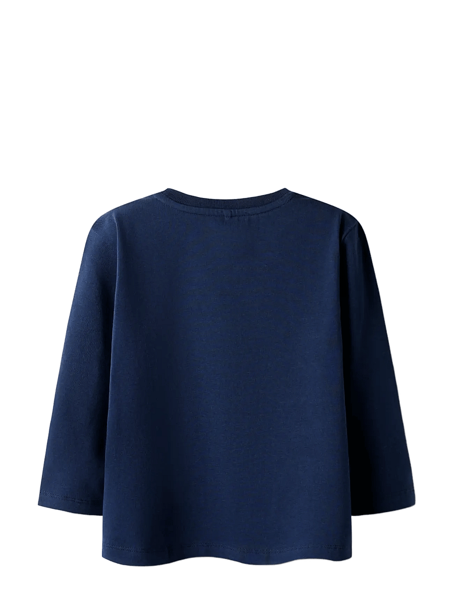 name it - NMMJUMBO POKEMON NREG LS TOP BOX SKY - langærmede t-shirts - navy blazer - 1