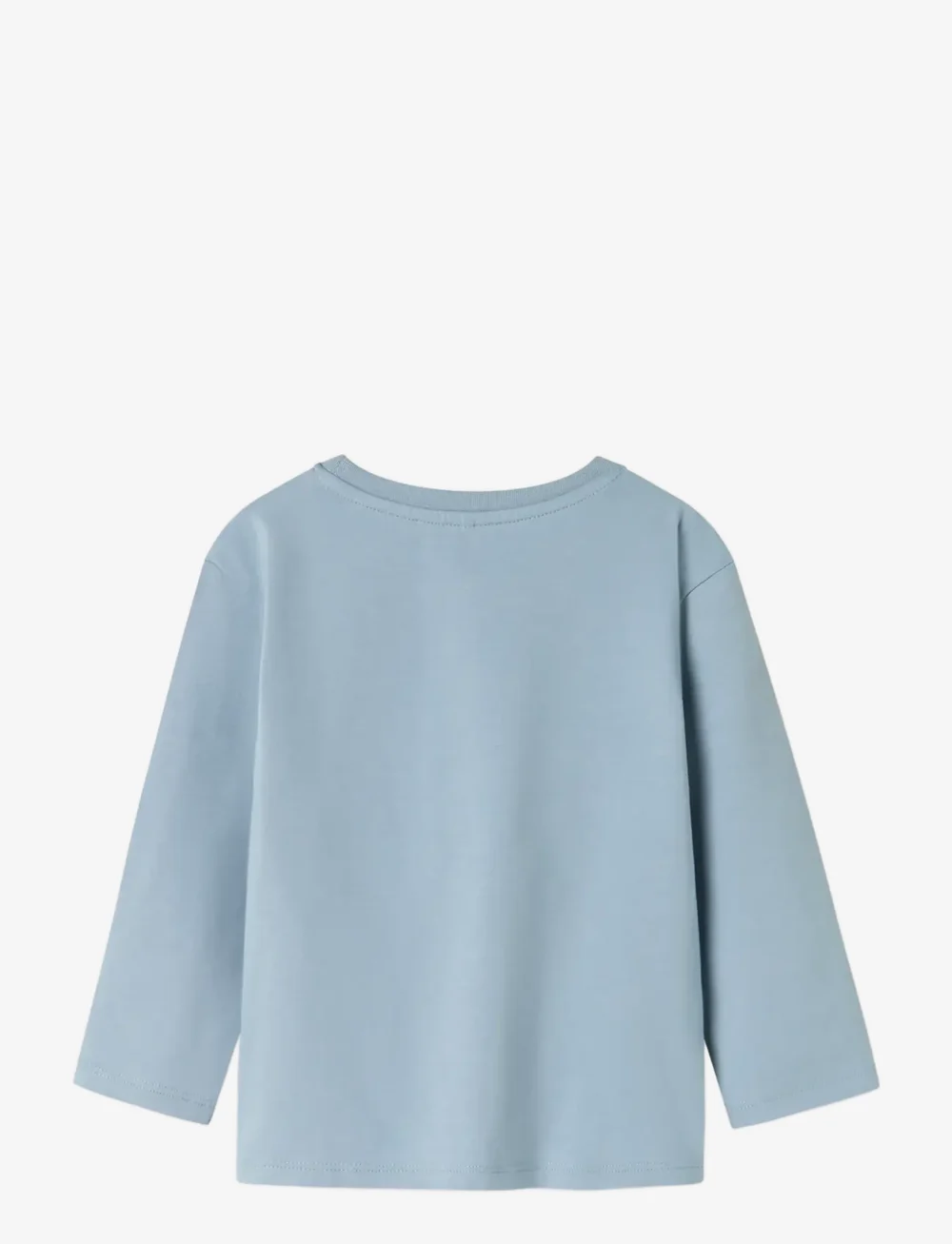 name it - NMMJUNES SUPERMAN NREG LS TOP WAB - långärmade t-shirts - dusty blue - 1