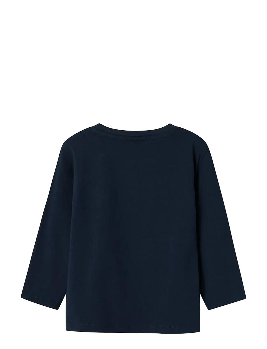 name it - NMMJUNES SUPERMAN NREG LS TOP WAB - pikkade varrukatega t-särgid - navy blazer - 2