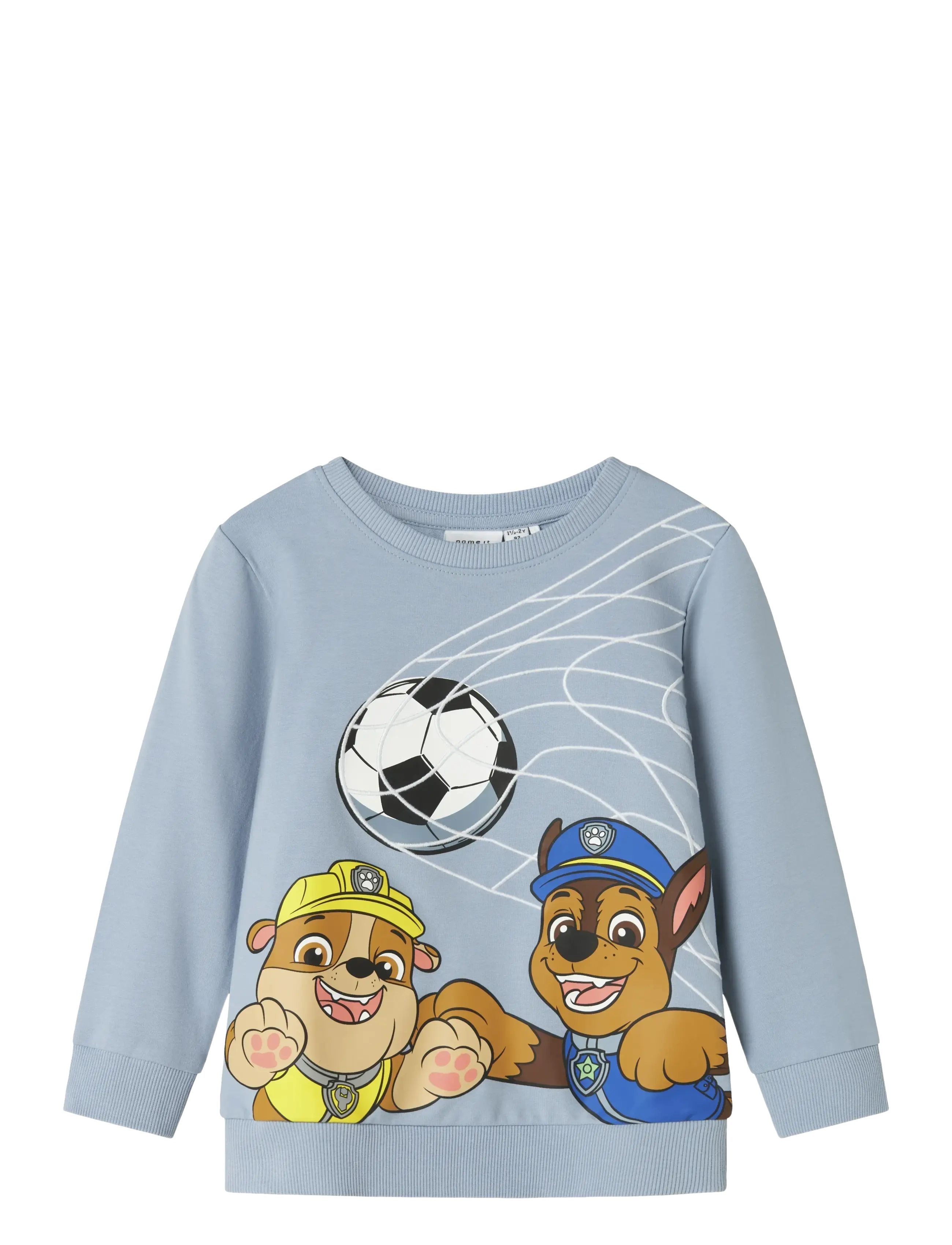 name it NMMJAAKO PAW SWEAT UNB CPLG - Oberteile - DUSTY BLUE / blue