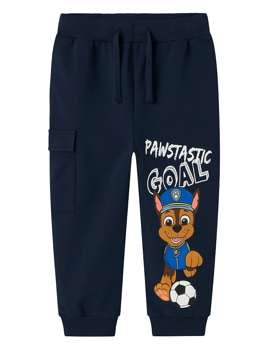 name it - NMMJAAKO PAW NREG SWE PANTS UNB CPLG - joggings - navy blazer - 1