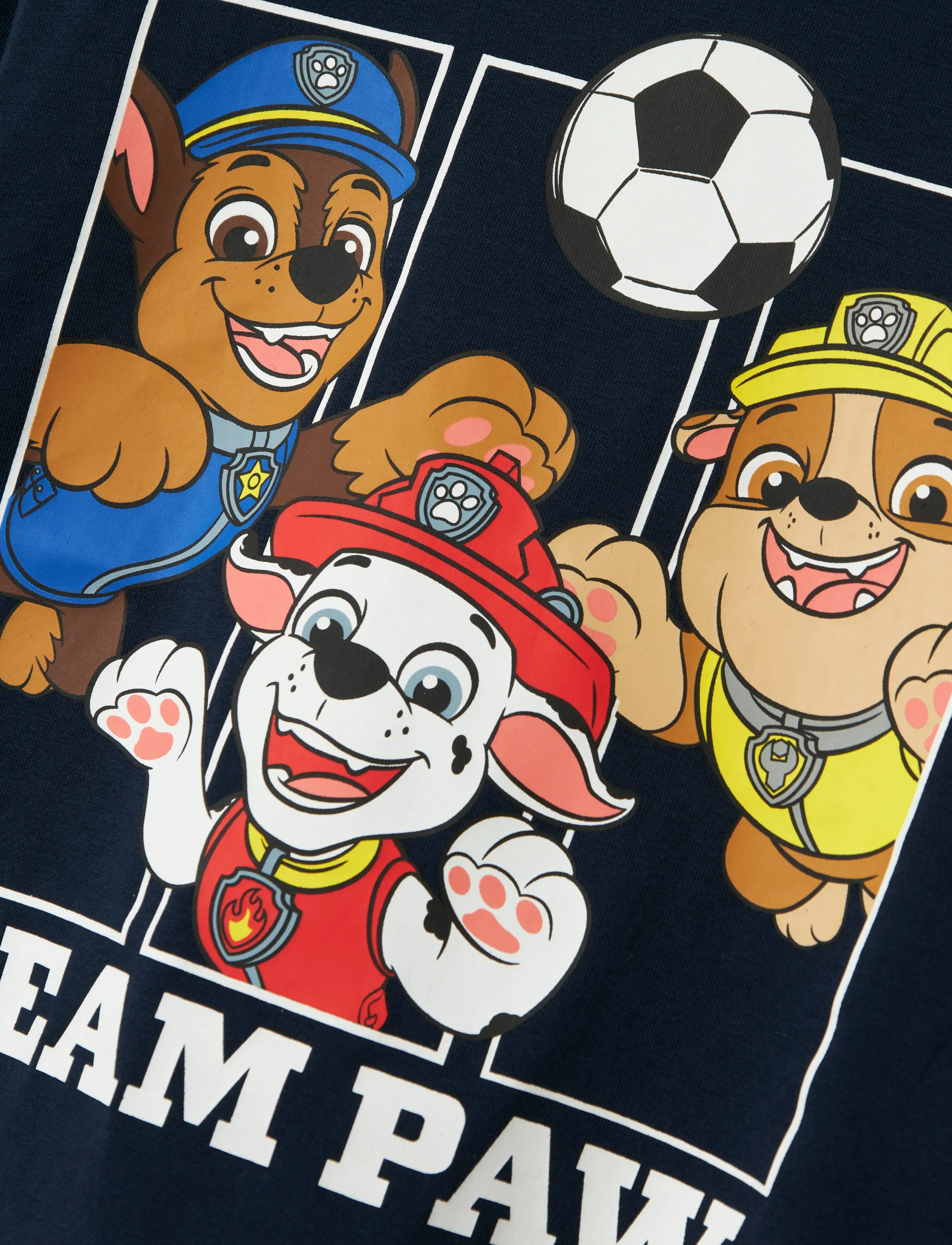 name it - NMMJOLL PAW NREG LS TOP NOOS CPLG - toppar & t-shirts - navy blazer - 3