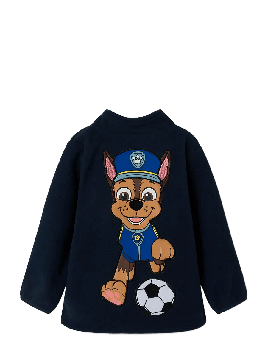 name it - NMMJOHAN PAW FLEECE W ZIP CPLG - fleecejacken - navy blazer - 3