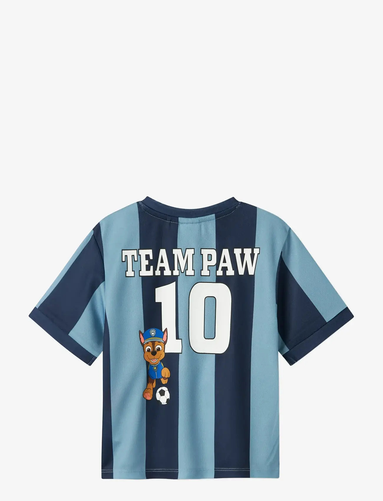 name it - NMMJAKARI PAW NREG POLY TOP CPLG - kurzärmelige - dusty blue - 2