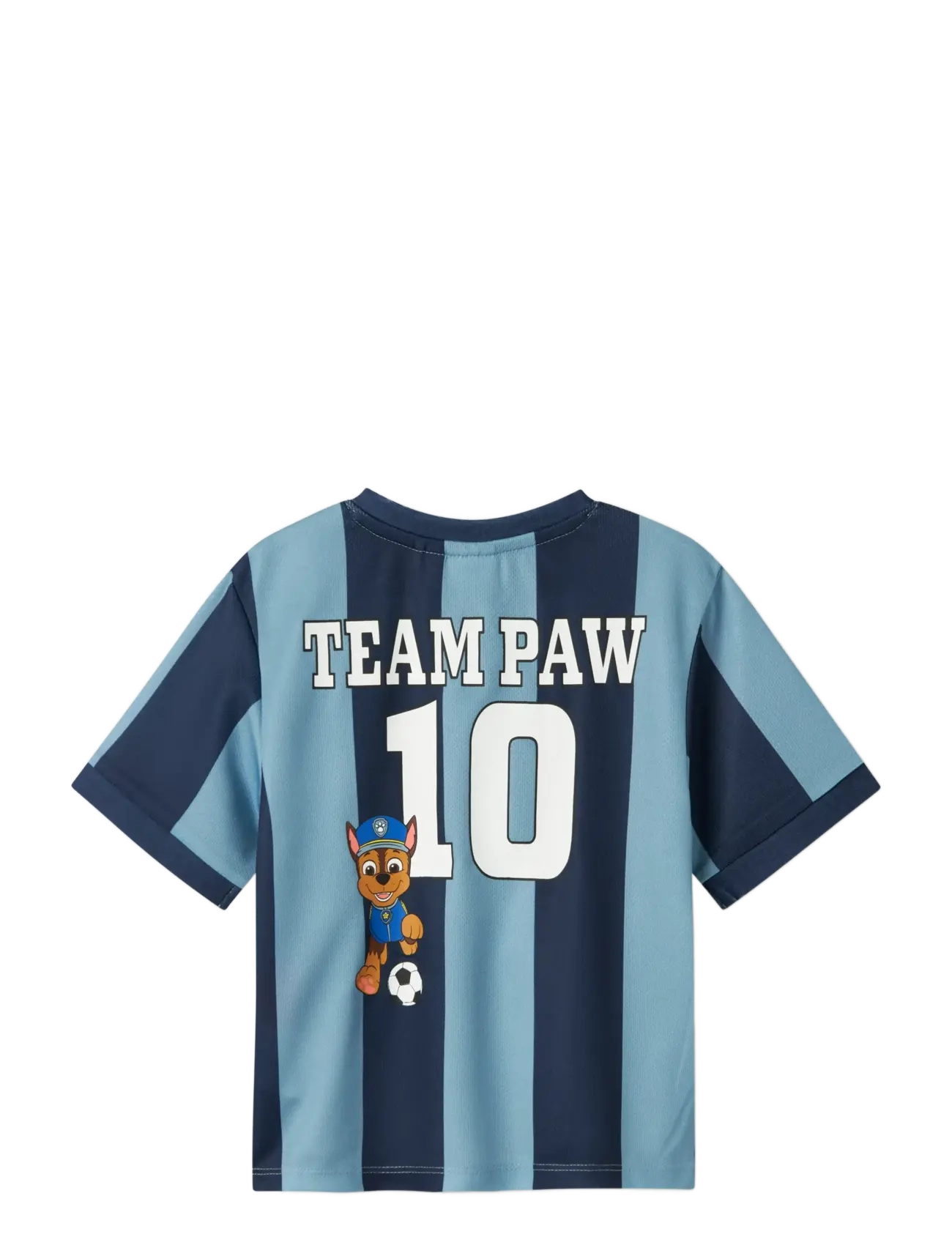 name it - NMMJAKARI PAW NREG POLY TOP CPLG - kortærmede t-shirts - dusty blue - 2