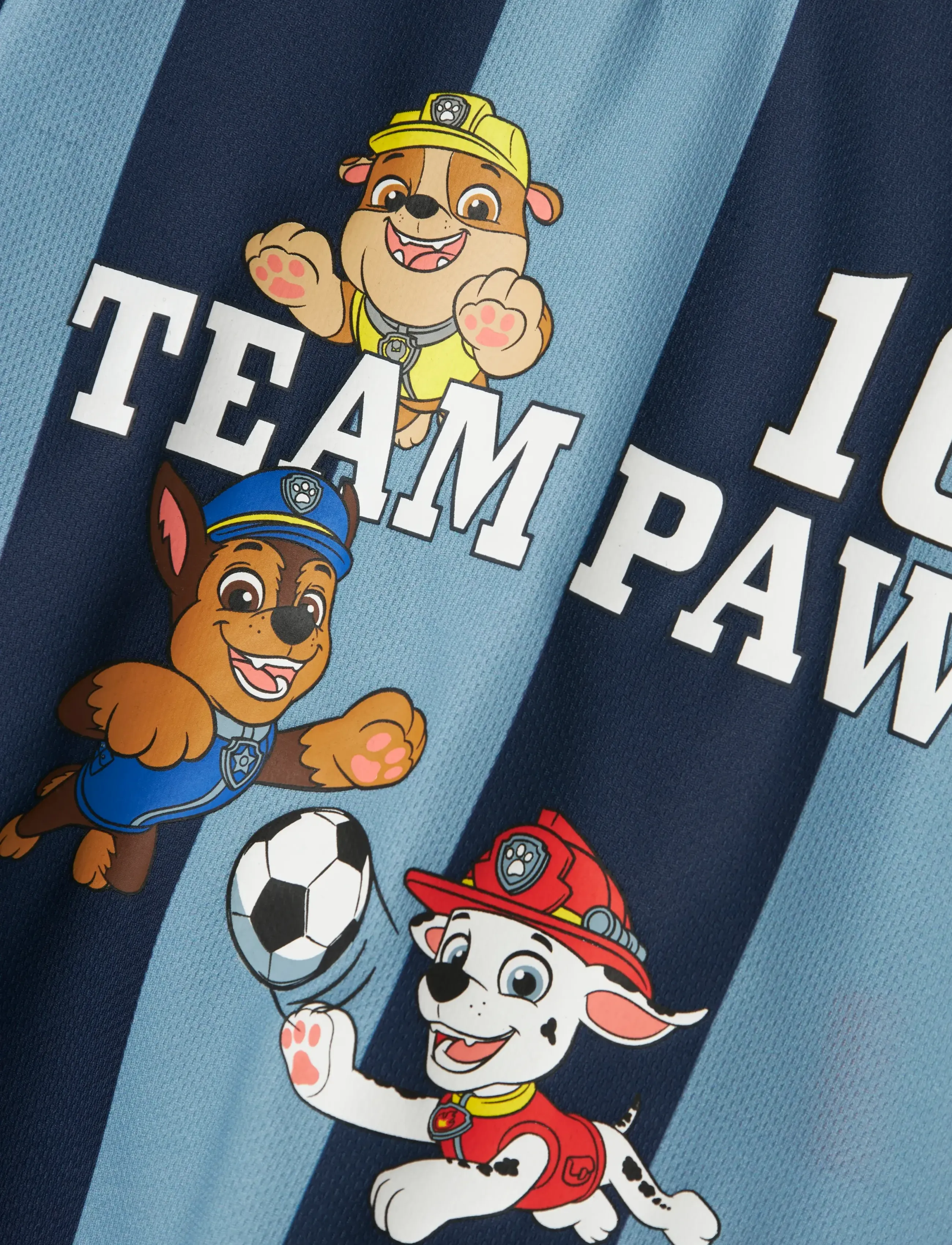 name it - NMMJAKARI PAW NREG POLY TOP CPLG - kortærmede t-shirts - dusty blue - 4