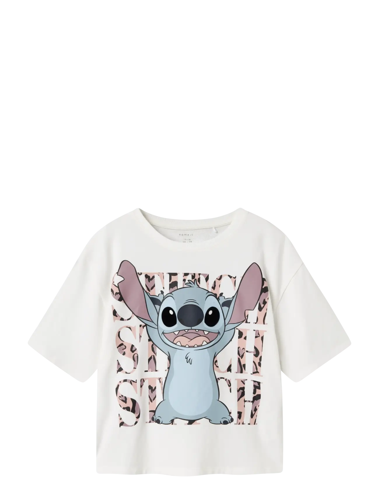 name it NKFJIXI STITCH SS RLX TOP BOX NOOS WDI - Lapsed 98–134 - BRIGHT WHITE / white