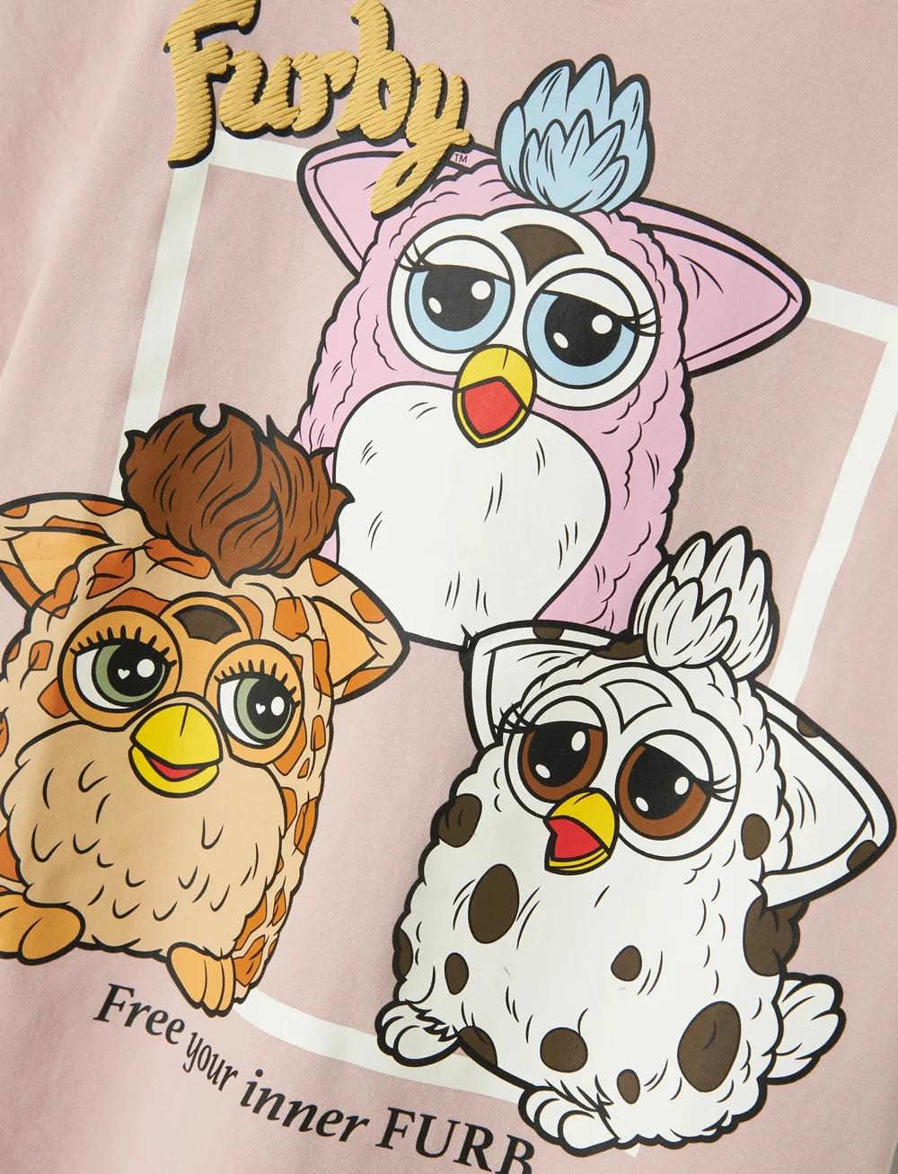 name it - NKFJIXANNA FURBY SS NREG TOP BOX BFU - kurzärmelige - burnished lilac - 2