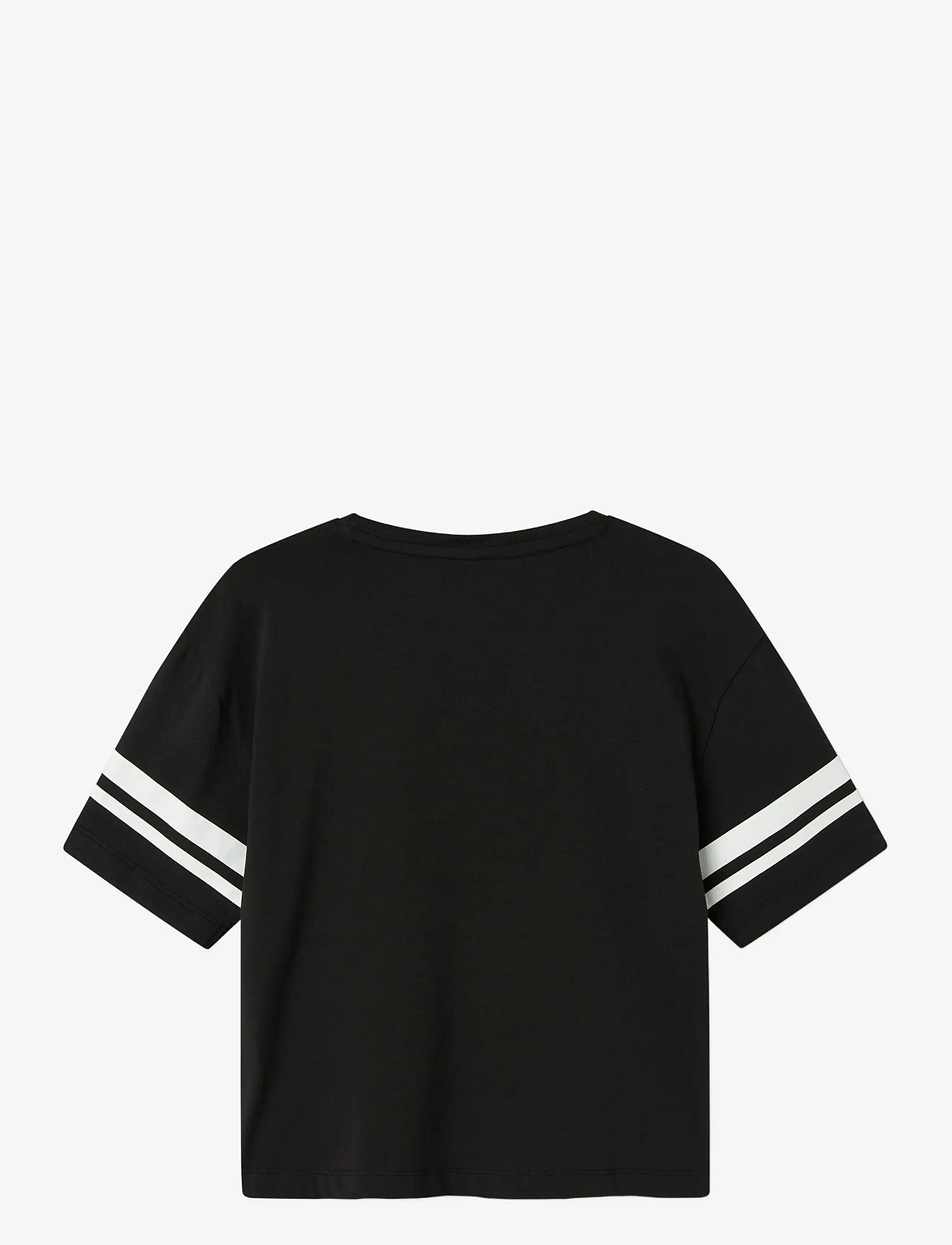 name it - NKFJIXINA WED SS RLX TOP BOX NOOS SKY - kurzärmelige - black - 2