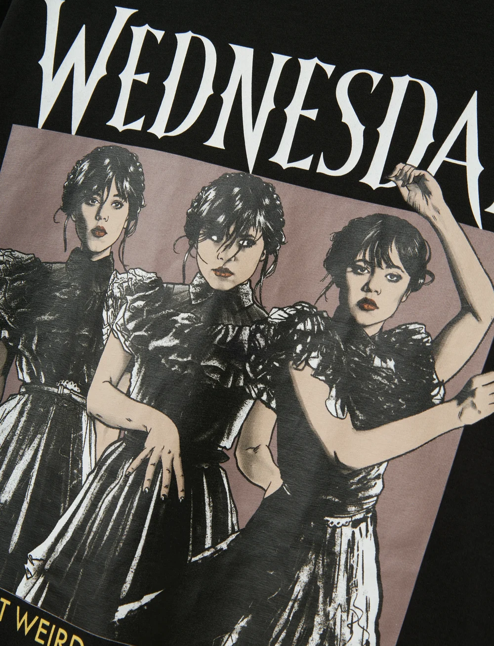 name it - NKFJIXINA WED SS RLX TOP BOX NOOS SKY - kortärmade t-shirts - black - 3