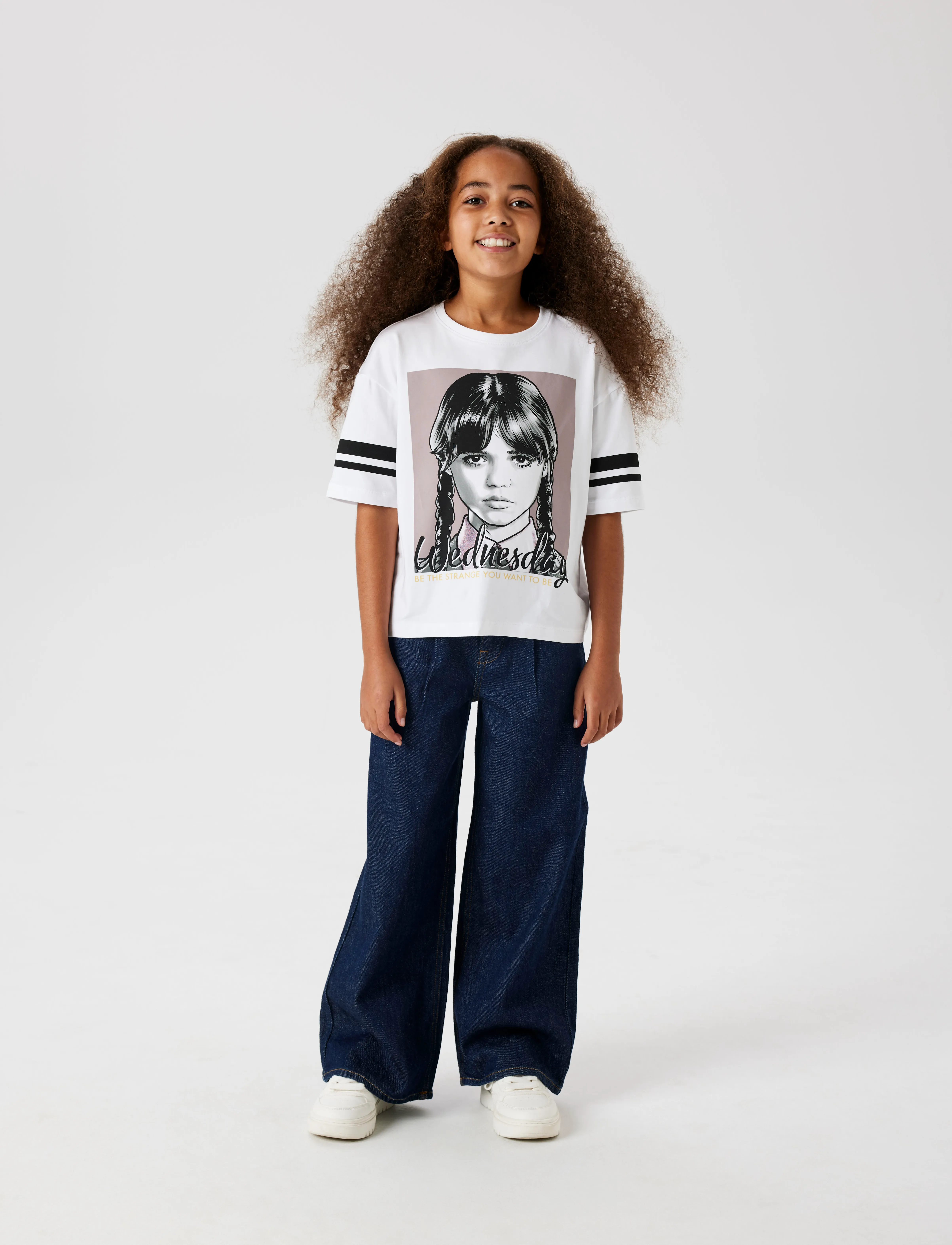 name it - NKFJIXINA WED SS RLX TOP BOX NOOS SKY - kortærmede t-shirts - bright white - 4