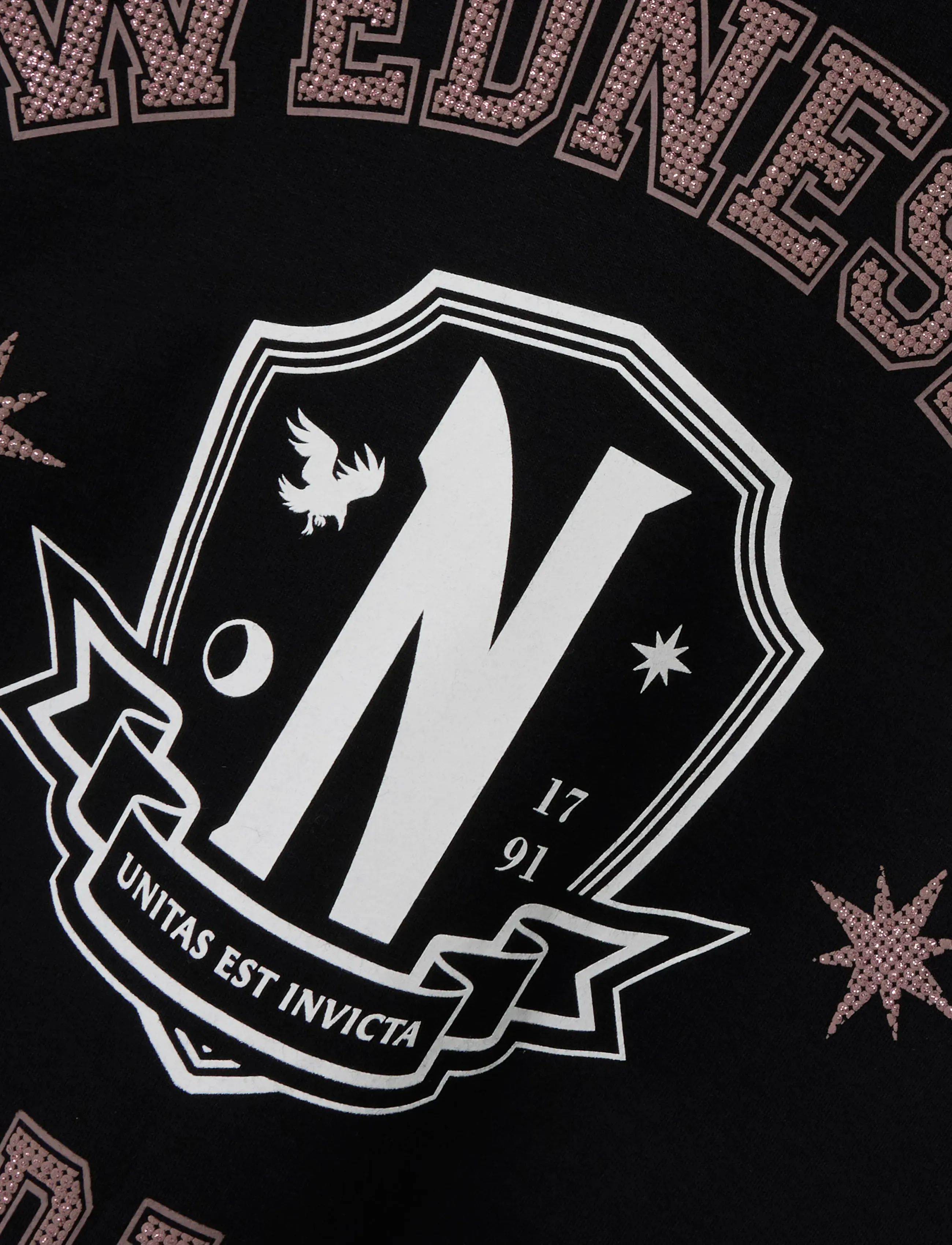 name it - NKFJIXINNI WED RLX SWEAT WH BRU NOOS SKY - hoodies - black - 2