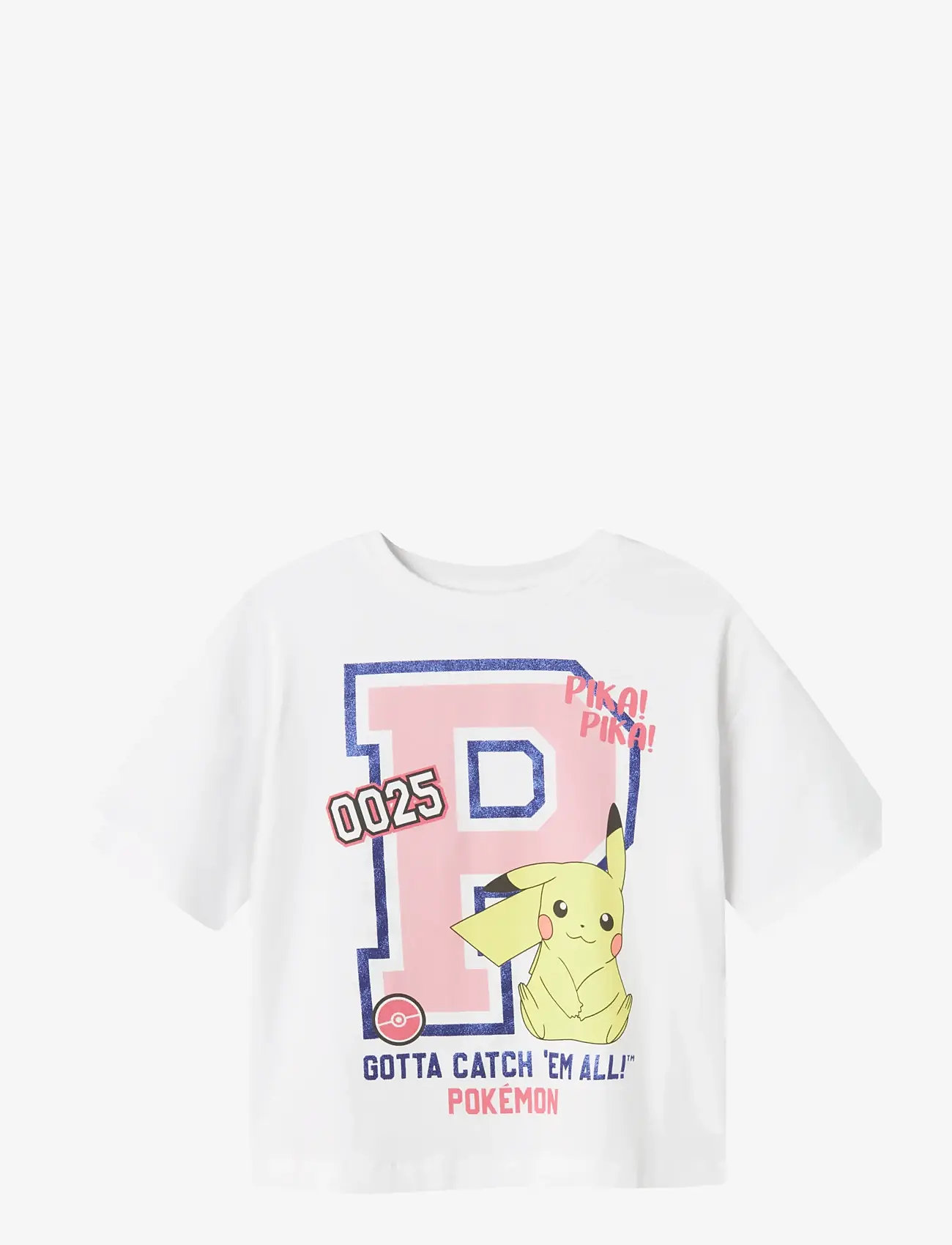 name it - NKFJIXA POKEMON SS RLX TOP BOX NOOS SKY - short-sleeved t-shirts - bright white - 1