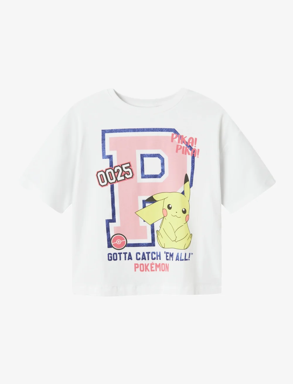 name it - NKFJIXA POKEMON SS RLX TOP BOX NOOS SKY - kortärmade t-shirts - bright white - 1