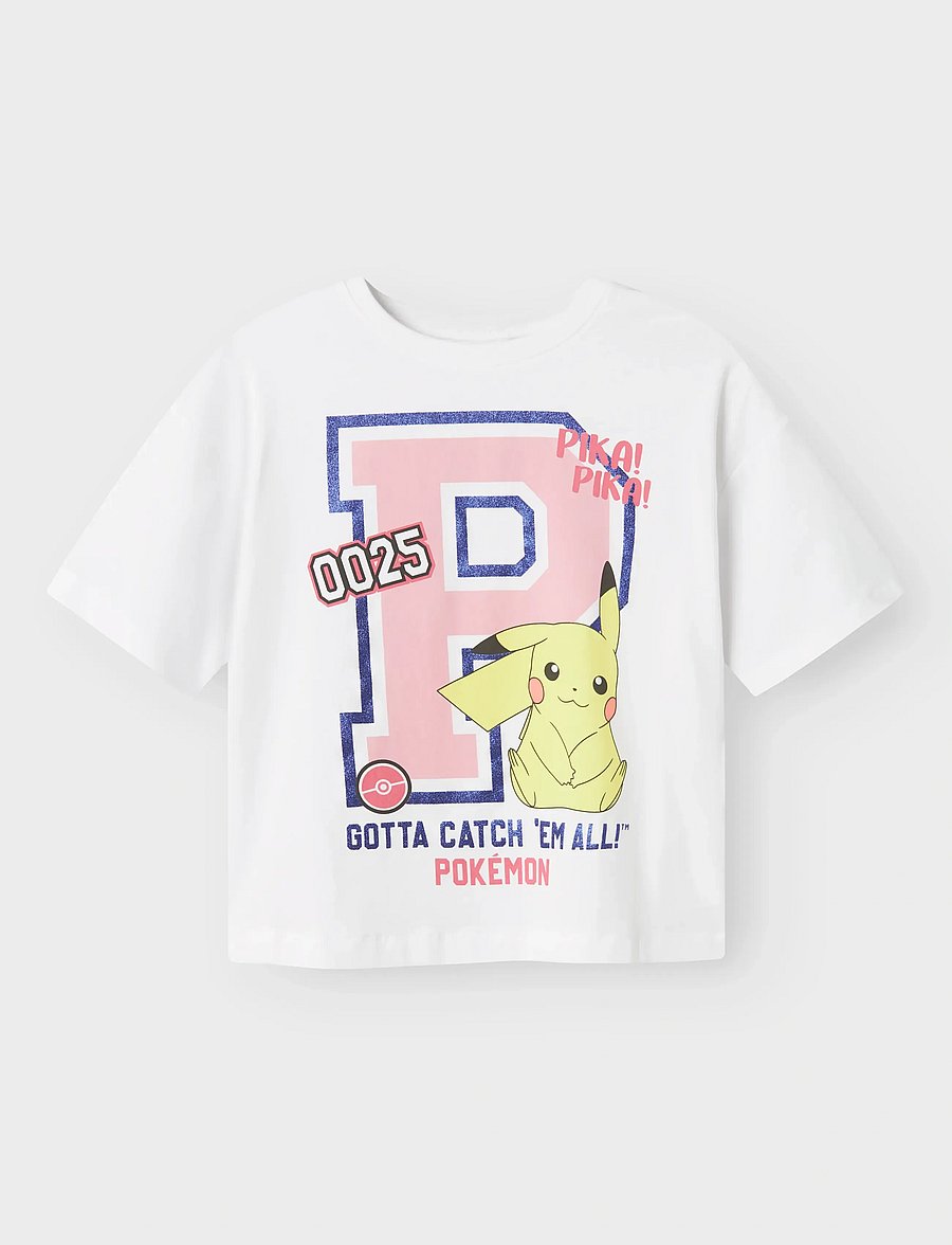 name it - NKFJIXA POKEMON SS RLX TOP BOX NOOS SKY - kurzärmelige - bright white - 0