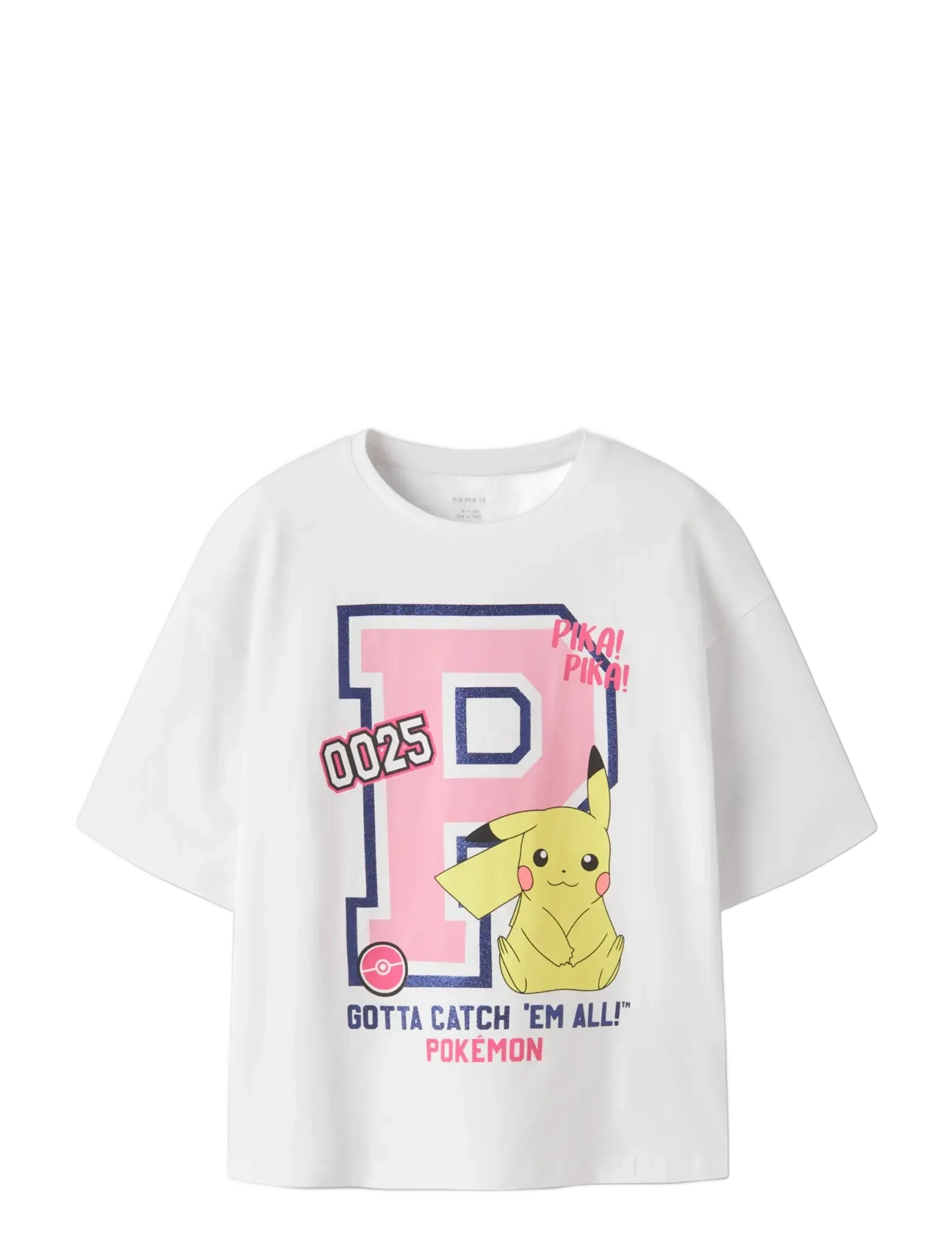 name it - NKFJIXA POKEMON SS RLX TOP BOX NOOS SKY - kortermede t-skjorter - bright white - 3