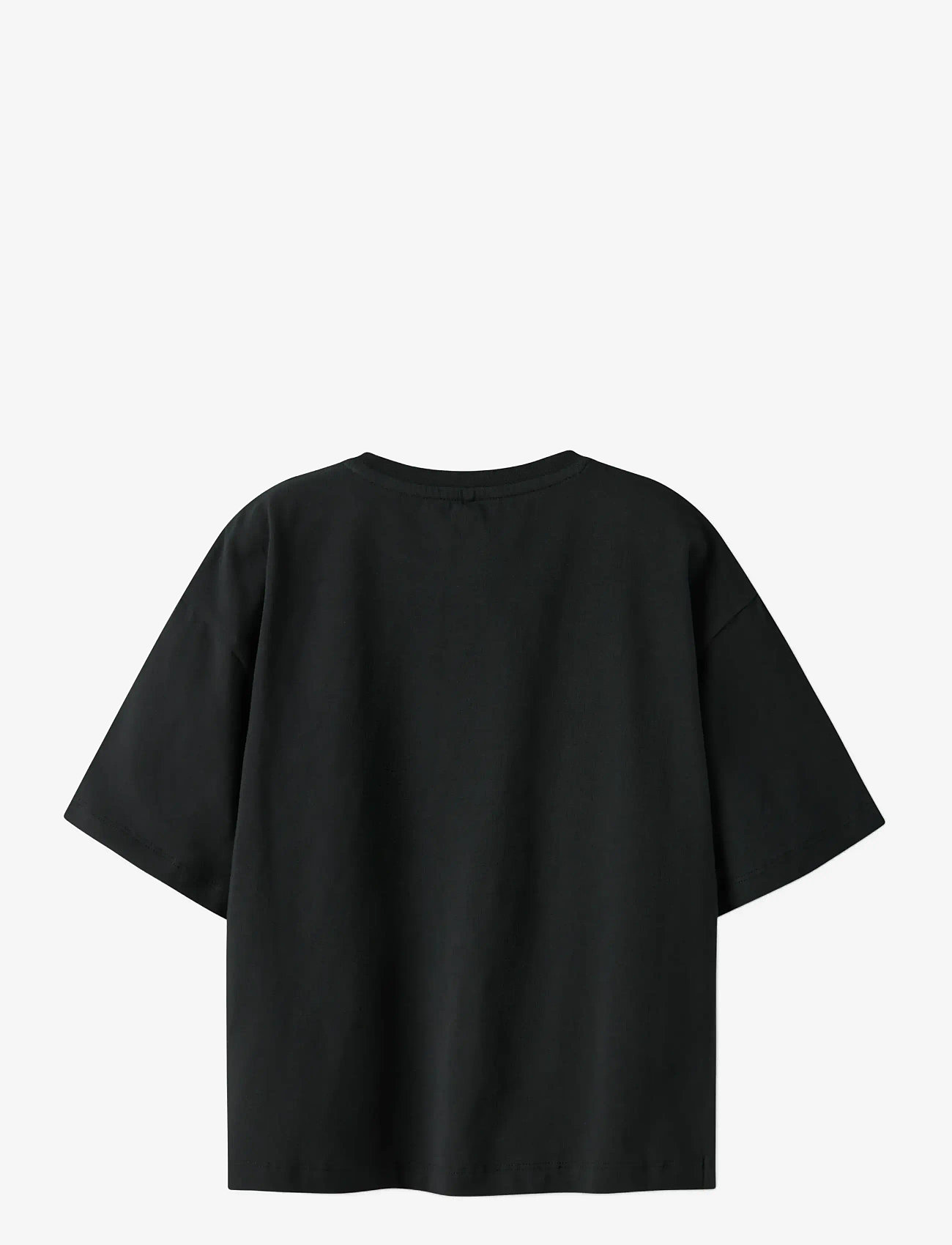 name it - NKFJIXERA SQUISH SS RLX TOP BOX BFU - efterårstøj - black - 1