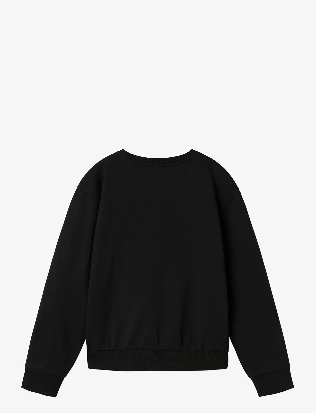 name it - NKFJIXERO SQUISH NREG SWEAT UNB BFU - sweatshirts - black - 1