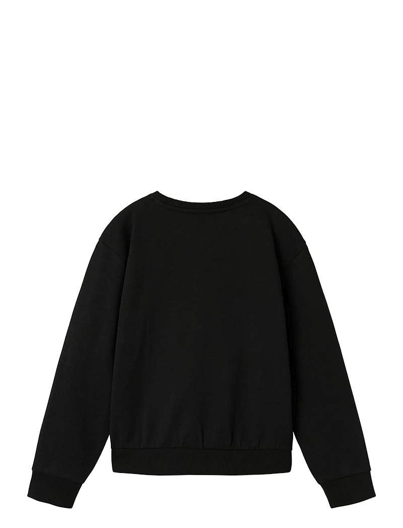 name it - NKFJIXERO SQUISH NREG SWEAT UNB BFU - sweatshirts - black - 1