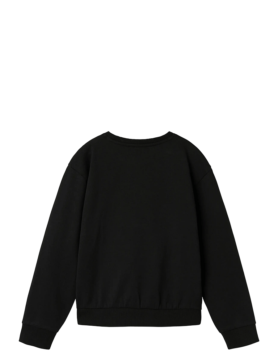 name it - NKFJIXERO SQUISH NREG SWEAT UNB BFU - sweatshirts - black - 3