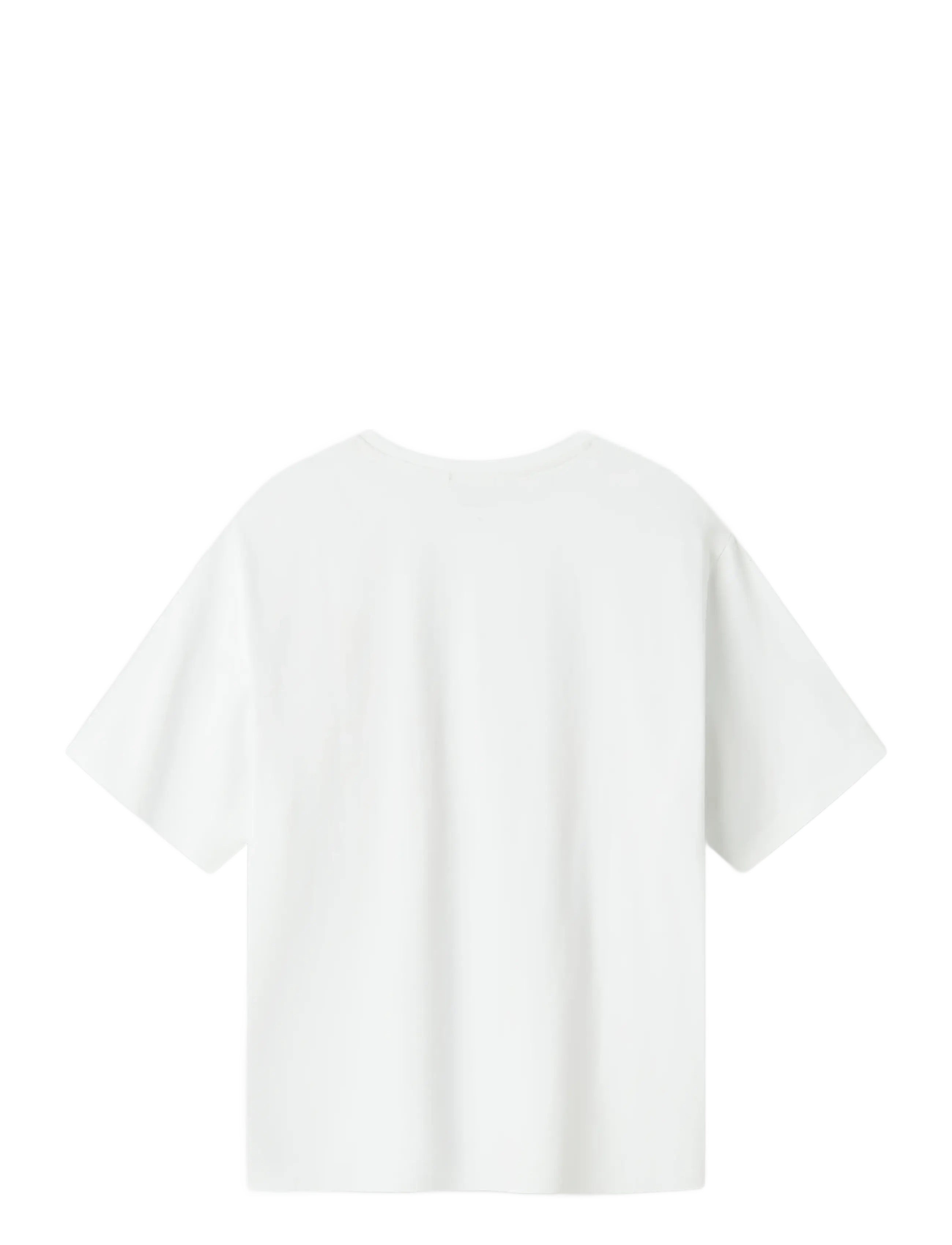 name it - NKMJAVALI FORTNITE NREG SS TOP BOX BFU - kortærmede t-shirts - bright white - 2