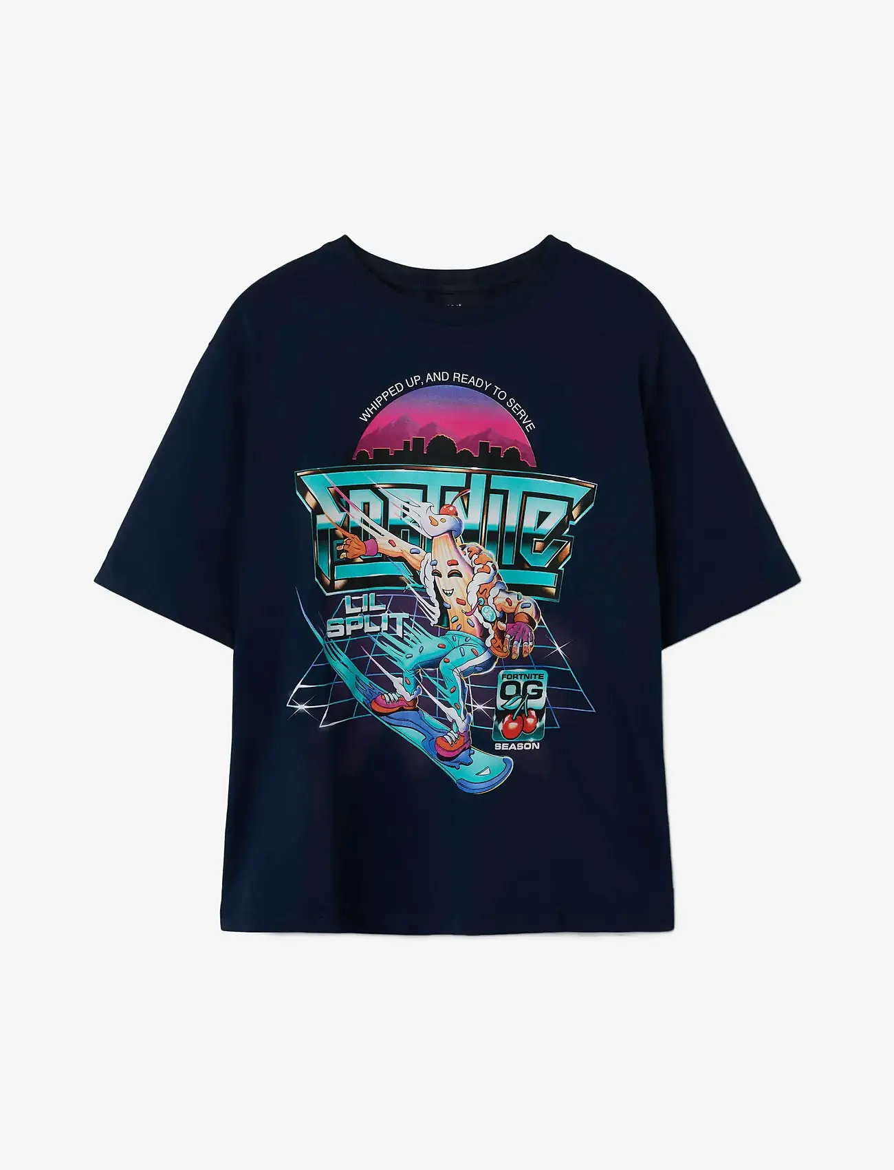 name it - NKMJAVALI FORTNITE NREG SS TOP BOX BFU - lühikeste varrukatega t-särgid - navy blazer - 1