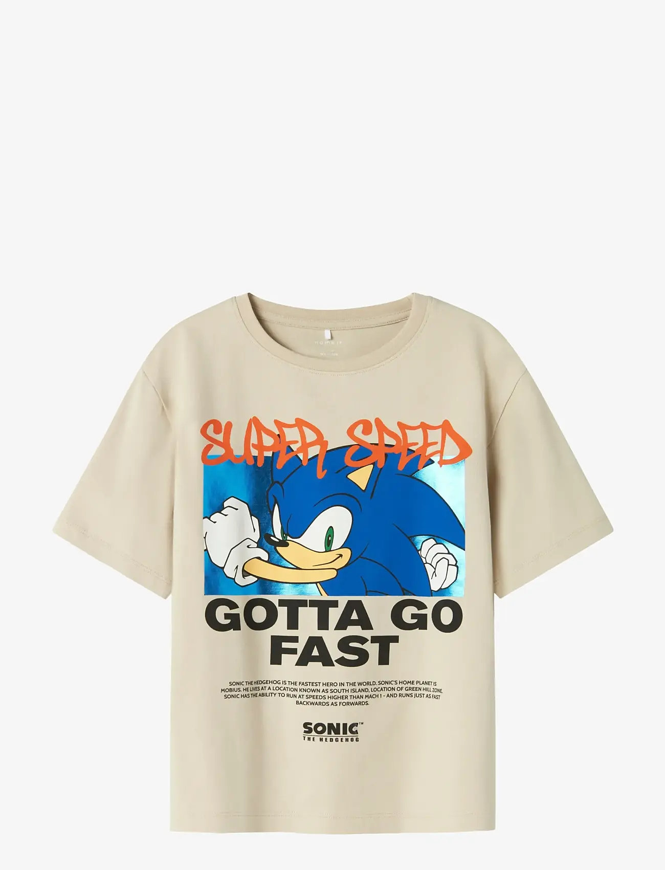 name it - NKMJERRY SONIC NREG SS TOP BOX SKY - kortærmede t-shirts - peyote - 1