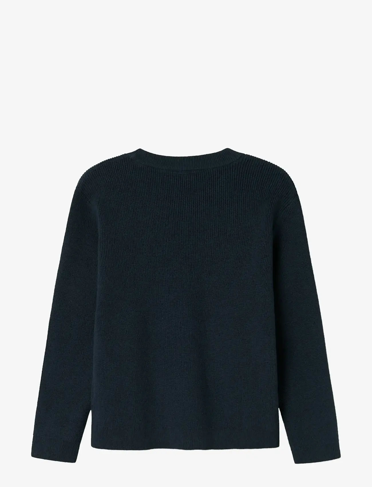 name it - NKMNESOLLE LS PULLOVER KNIT NOOS - peysur - dark sapphire - 2