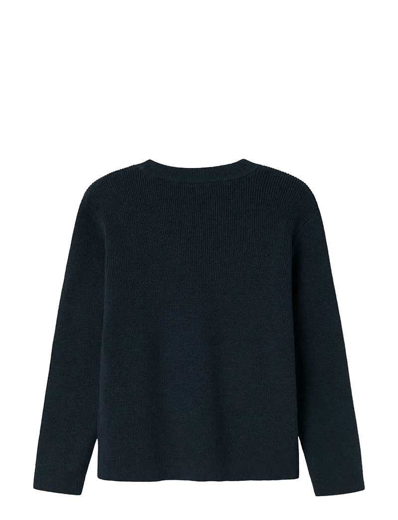 name it - NKMNESOLLE LS PULLOVER KNIT NOOS - peysur - dark sapphire - 2
