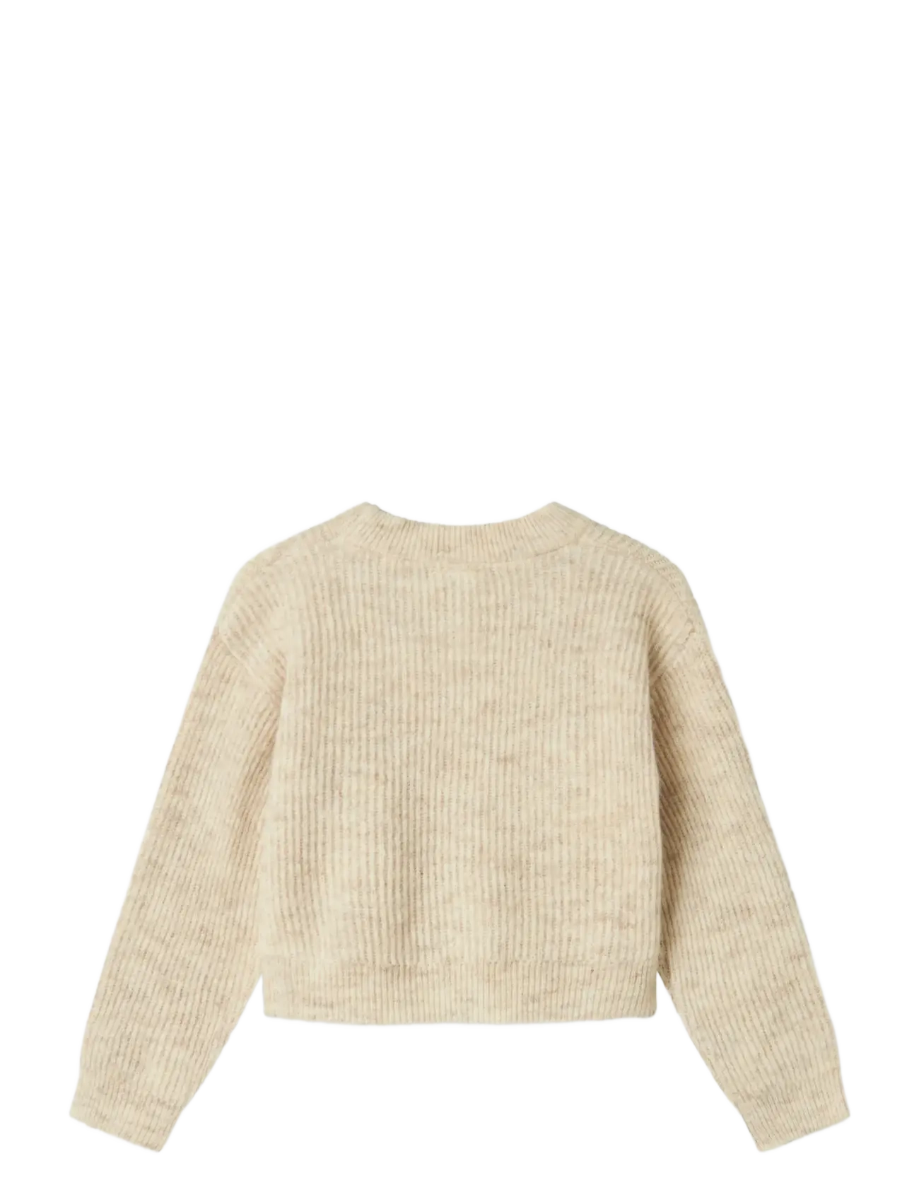 name it - NKFHOLLY LS BOXY SHORT KNIT NOOS - stickade tröjor - pure cashmere - 2
