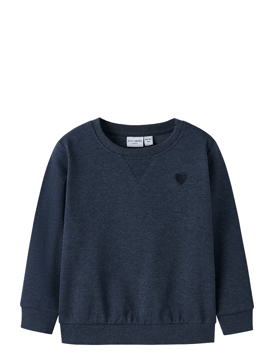 name it - NMFVIMA LS SWEAT BRU NOOS - sweatshirts - dark sapphire - 0