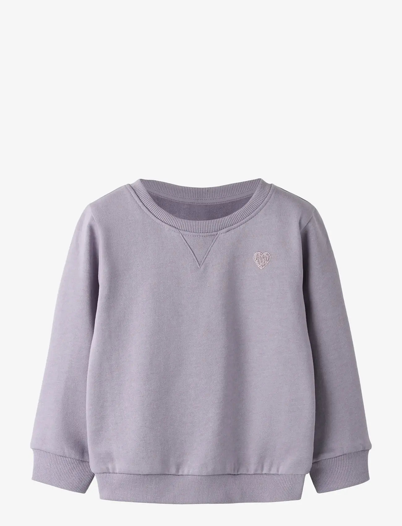 name it - NMFVIMA LS SWEAT BRU NOOS - dressipluusid - lavender gray - 1