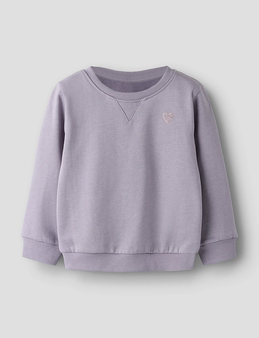 name it - NMFVIMA LS SWEAT BRU NOOS - sweatshirts - lavender gray - 0