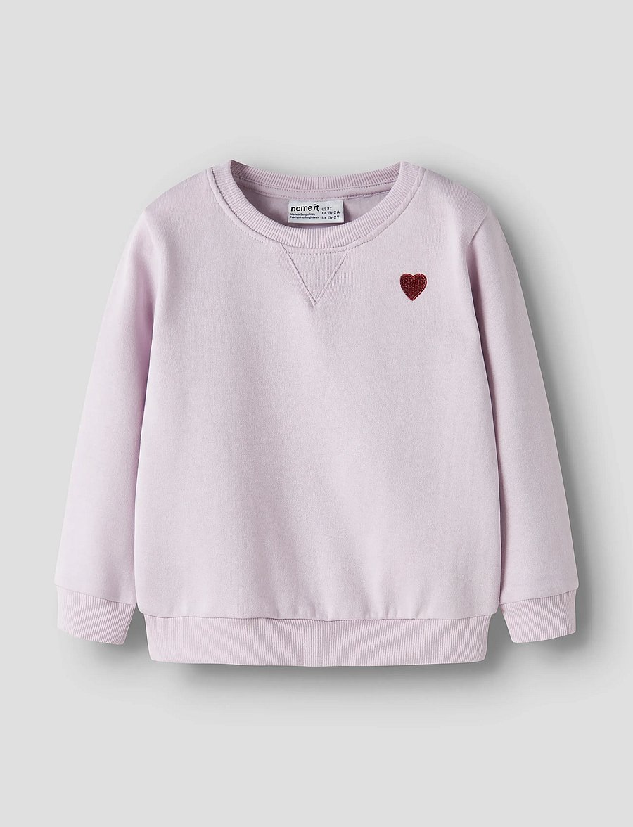 name it - NMFVIMA LS SWEAT BRU NOOS - sweatshirts - winsome orchid - 0