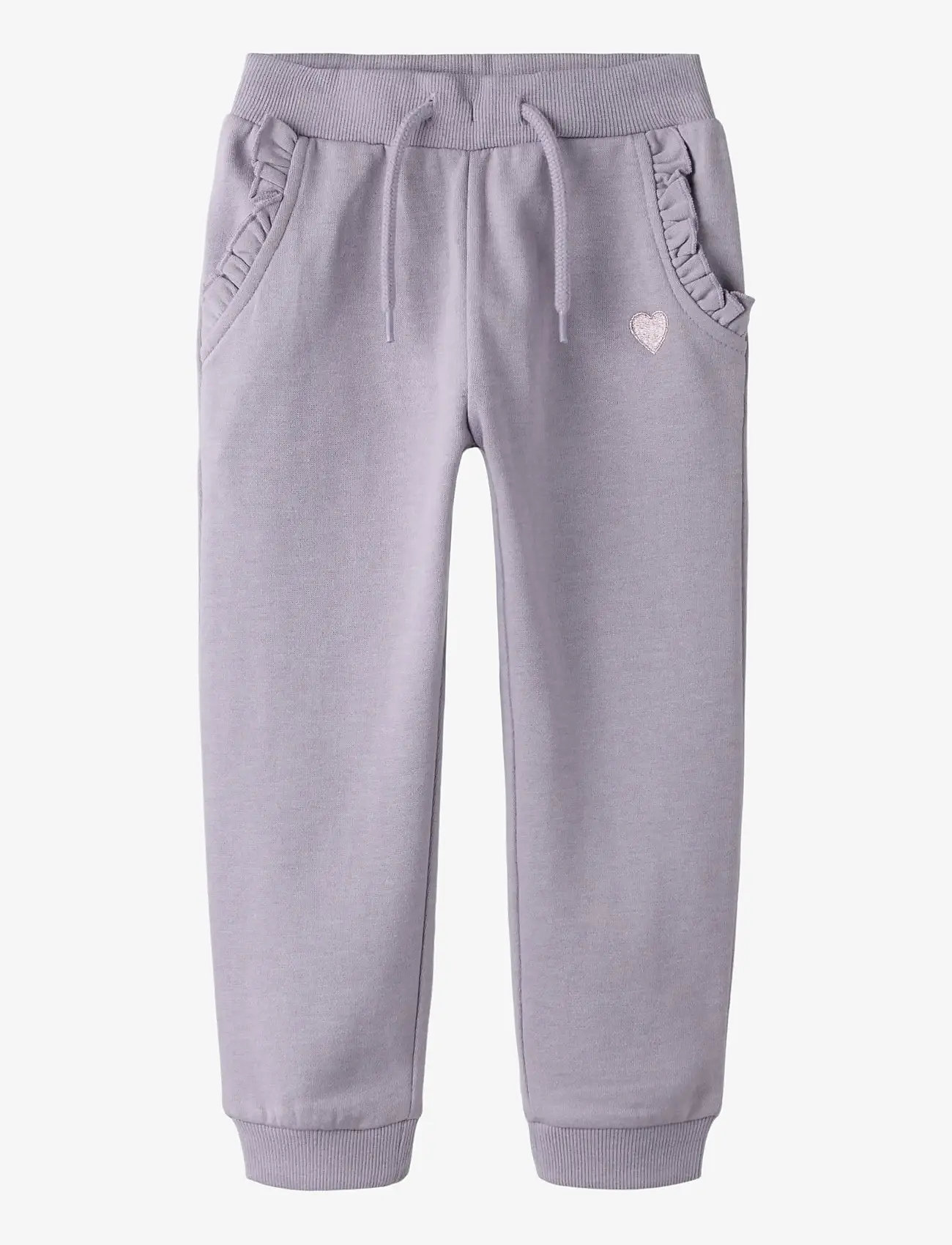 name it - NMFVIMA SWE PANT BRU NOOS - laveste priser - lavender gray - 1