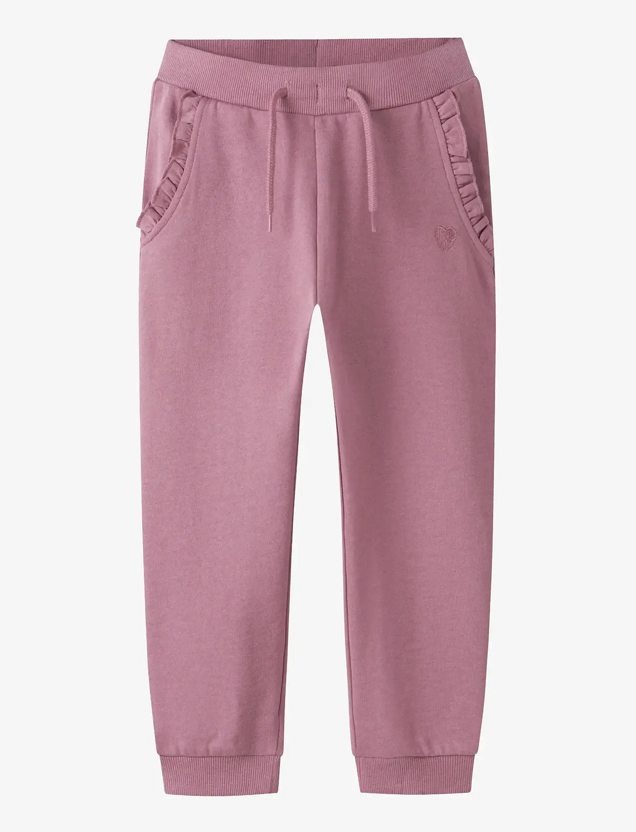 name it - NMFVIMA SWE PANT BRU NOOS - efterårstøj - mauve orchid - 1