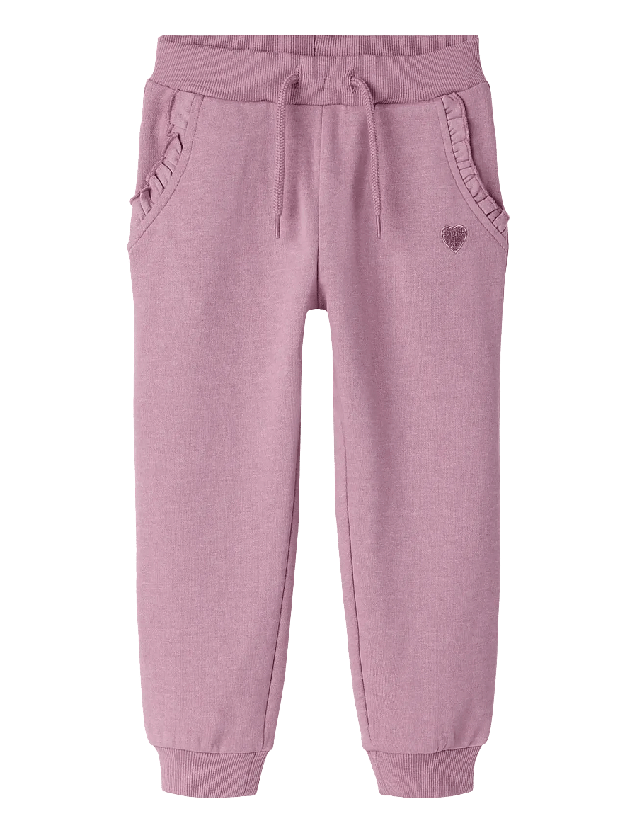 name it - NMFVIMA SWE PANT BRU NOOS - jogginghosen - mauve orchid - 1