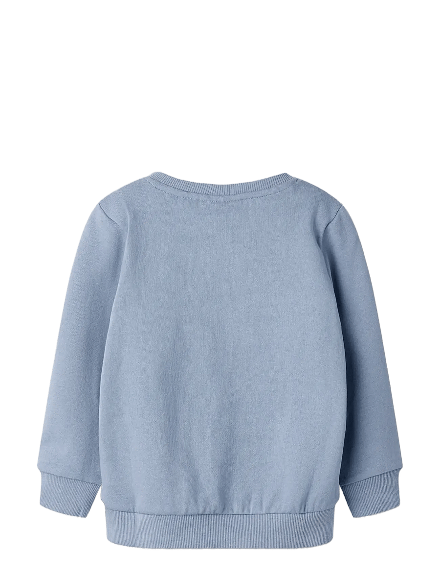 name it - NMNSELI LS SWE BRU NOOS - sweatshirts - dusty blue - 2
