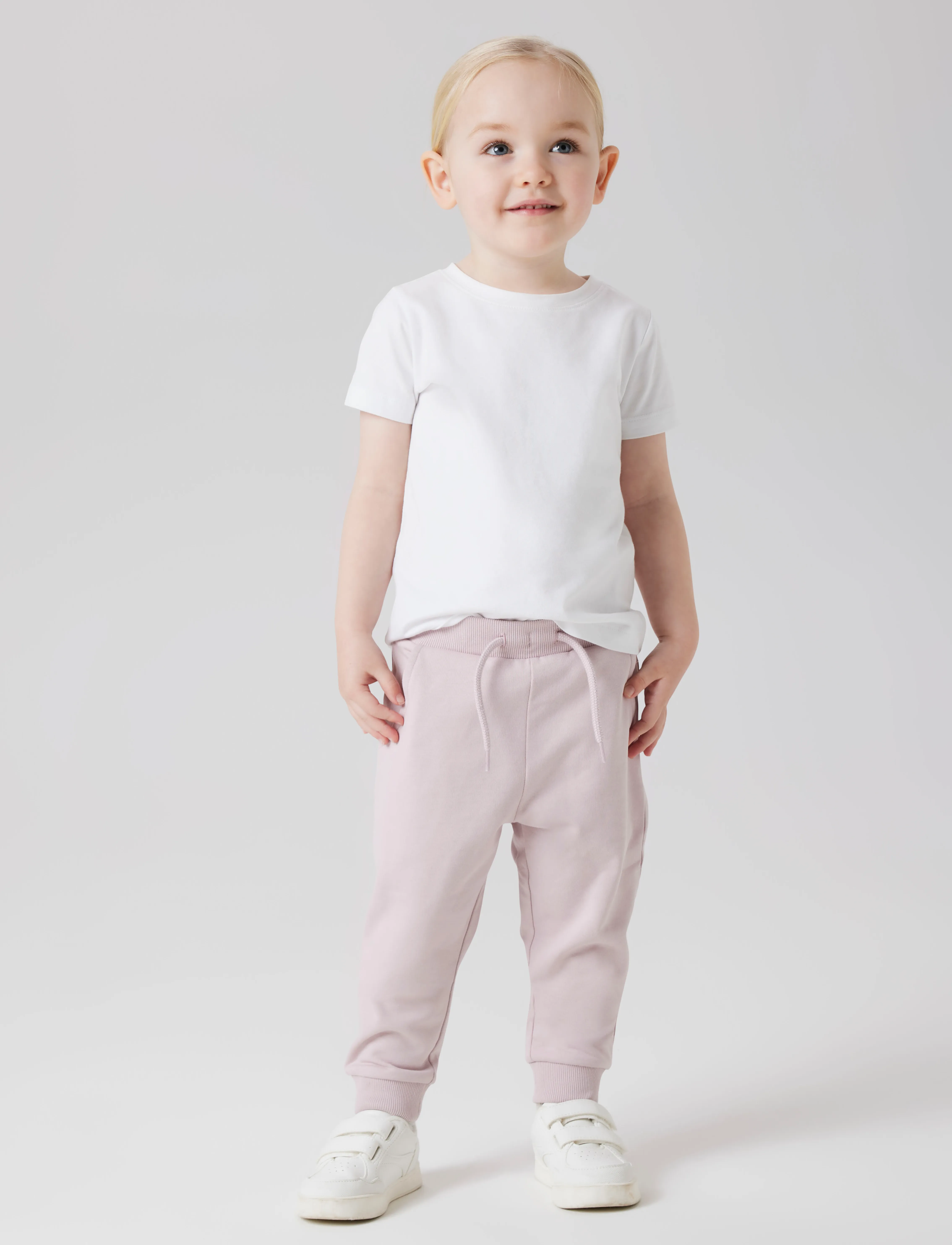 name it - NMNSELI SWE PANT BRU NOOS - dressipüksid - burnished lilac - 3