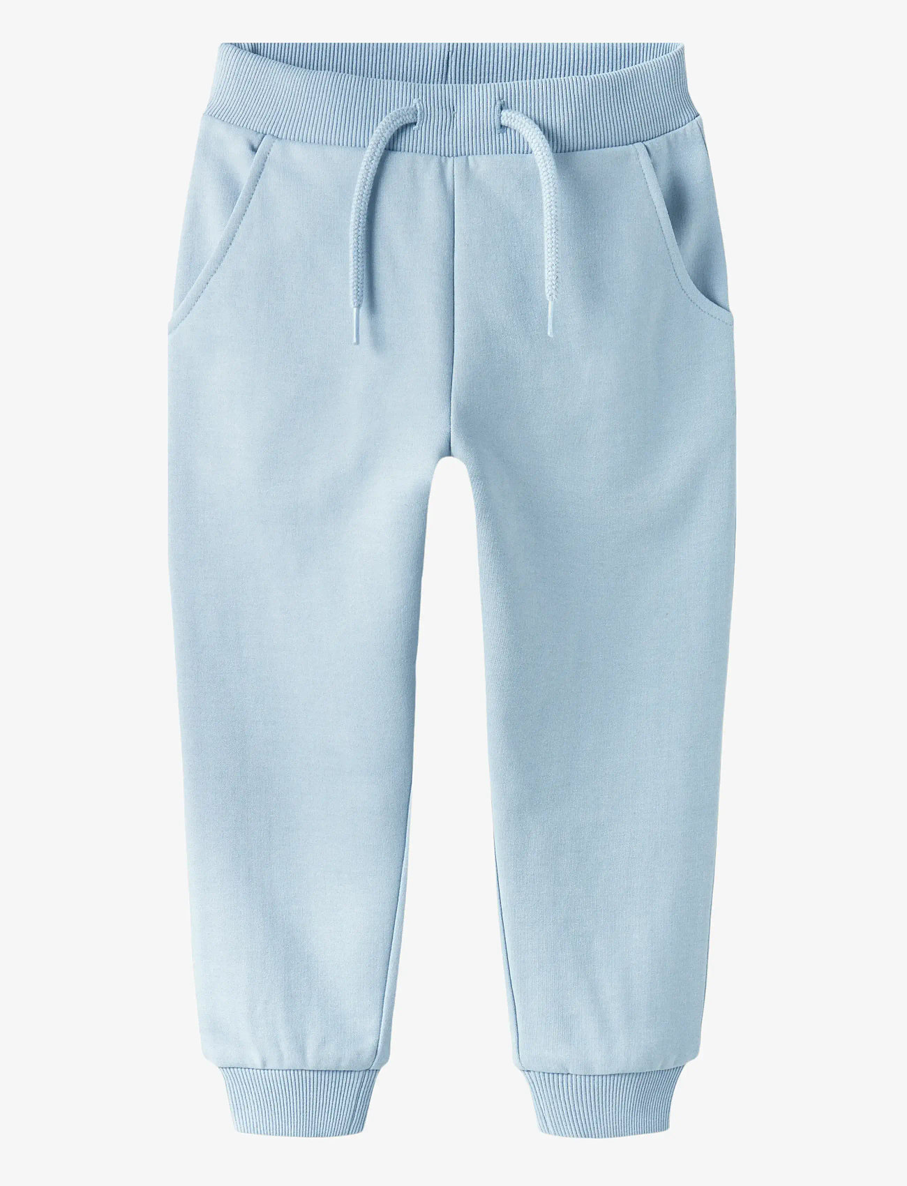 name it - NMNSELI SWE PANT BRU NOOS - dressipüksid - dusty blue - 0