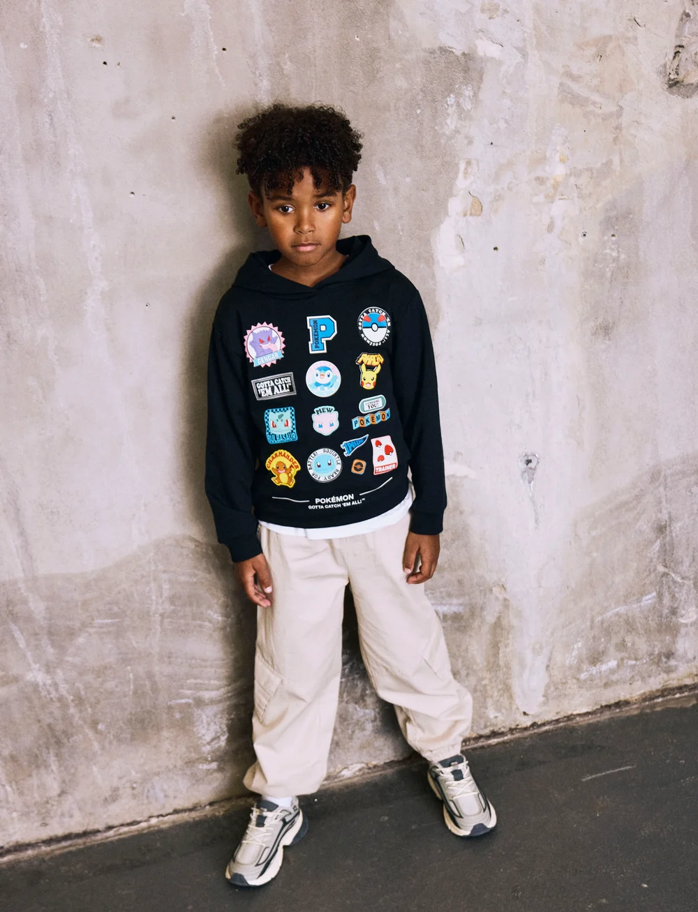 name it - NKMJIMM POKEMON NREG SWE WH UNB NOOS SKY - kapuzenpullover - black - 4