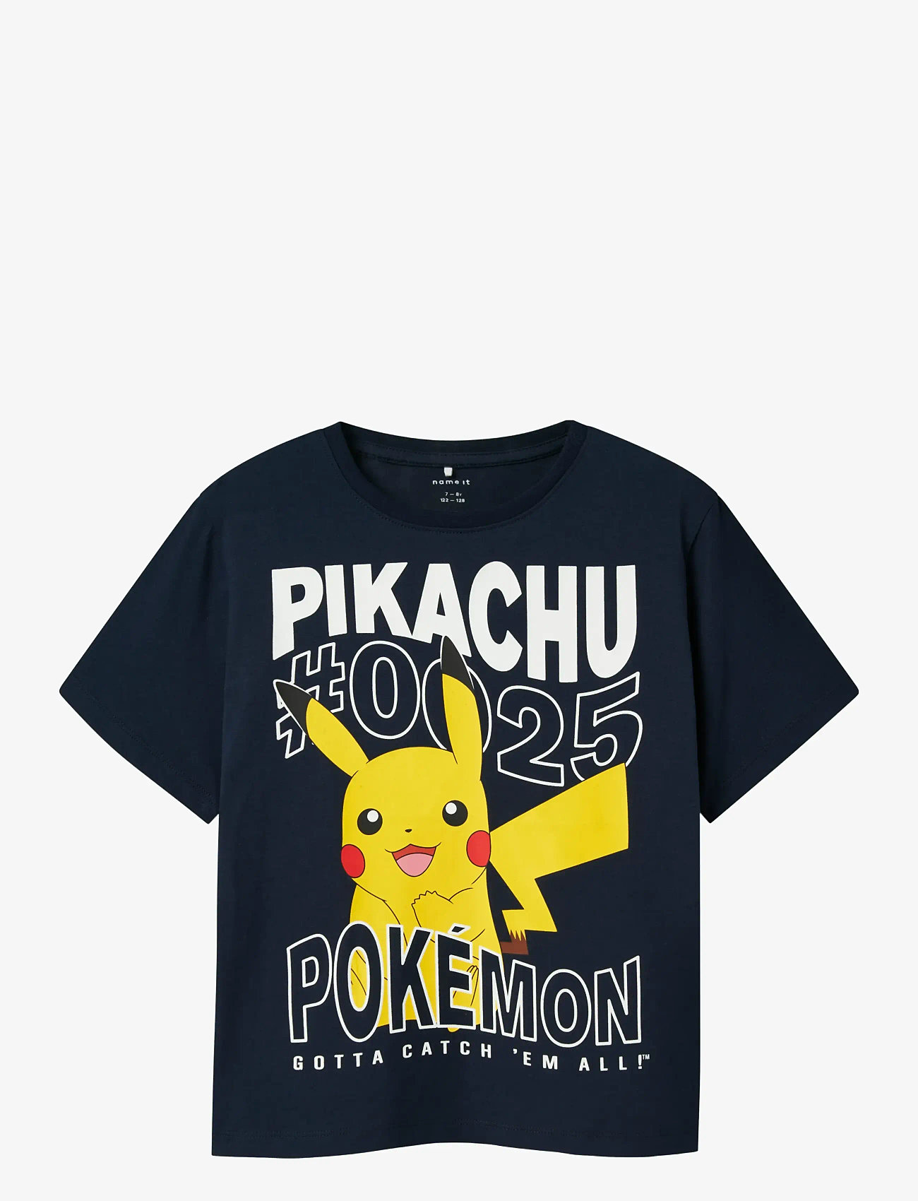 name it - NKMJAMISH POKEMON NREG SS TOP NOOS SKY - short-sleeved t-shirts - navy blazer - 0