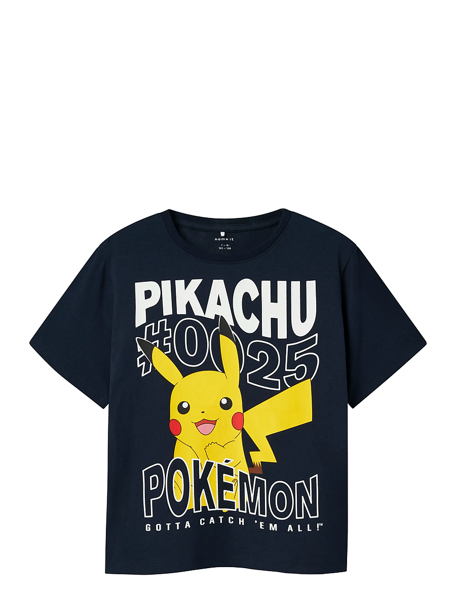 name it - NKMJAMISH POKEMON NREG SS TOP NOOS SKY - lühikeste varrukatega t-särgid - navy blazer - 0