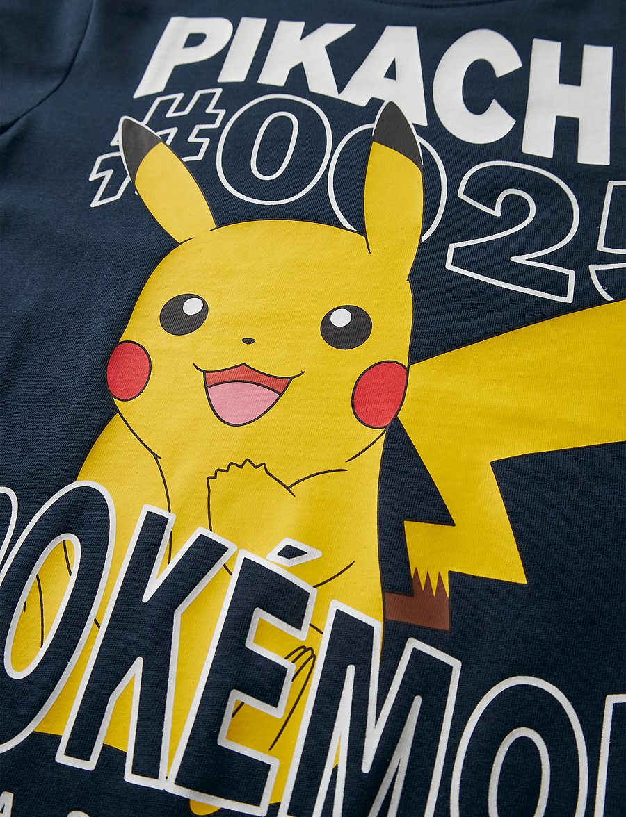 name it - NKMJAMISH POKEMON NREG SS TOP NOOS SKY - lühikeste varrukatega t-särgid - navy blazer - 3