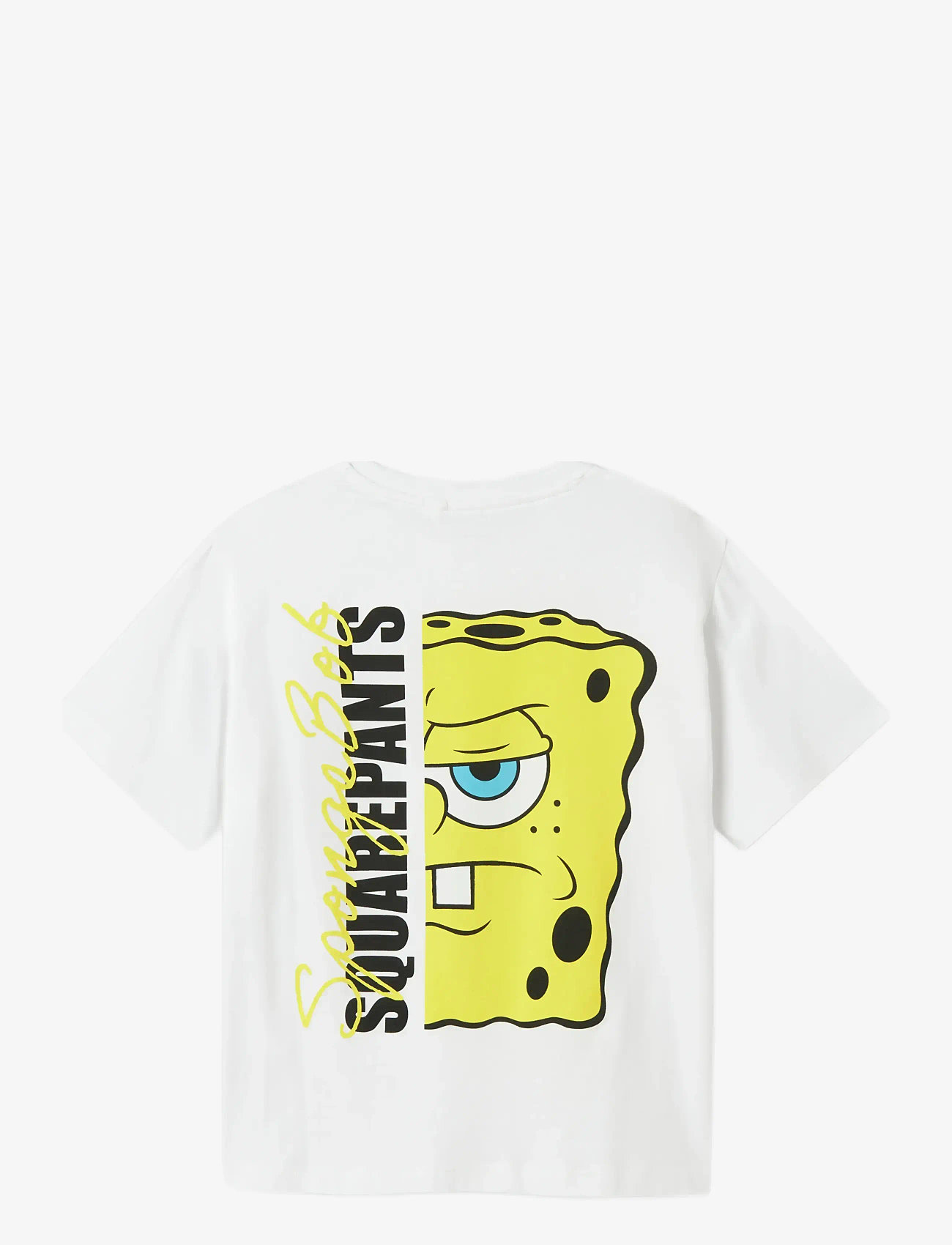 name it - NKMJARL SPONGE NREG SS TOP BOX CPLG - korte mouwen - bright white - 2