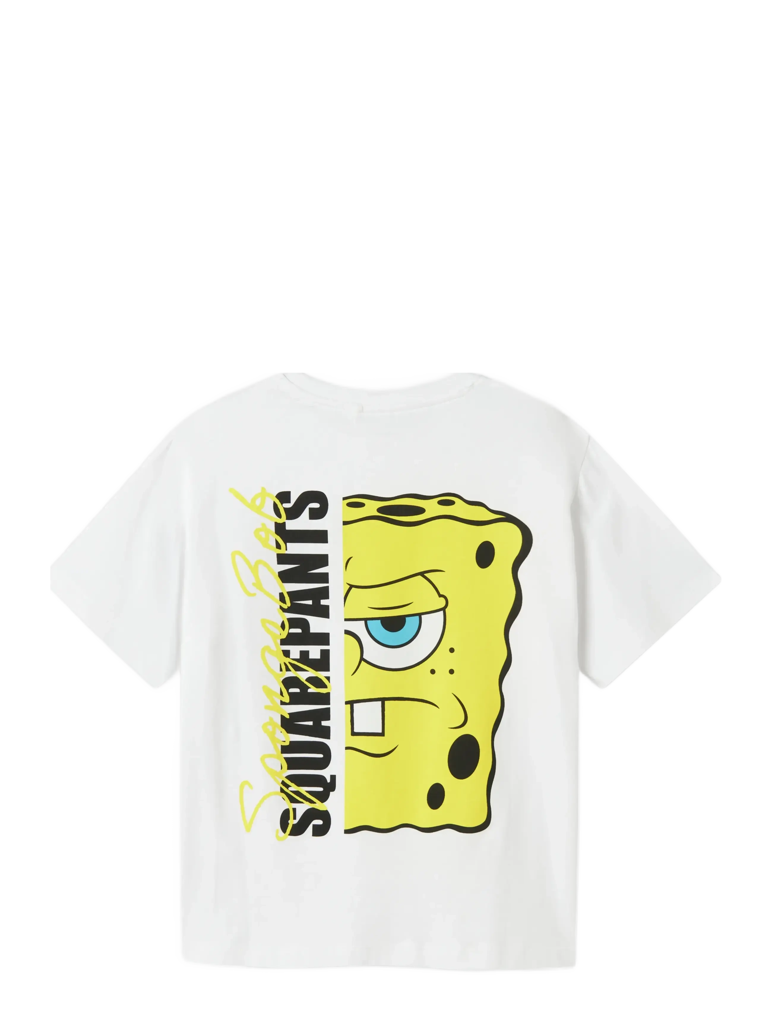 name it - NKMJARL SPONGE NREG SS TOP BOX CPLG - kurzärmelige - bright white - 2