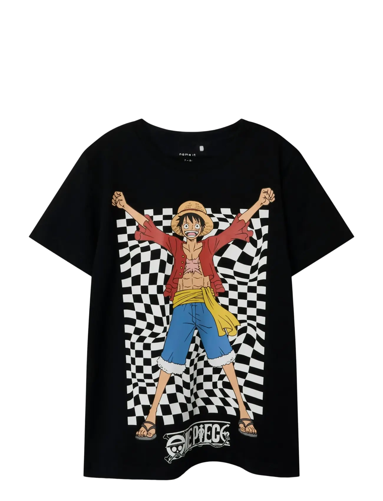 name it NKMJOB ONEPIECE NREG SS TOP NOOS VDE - Overdele - BLACK / black