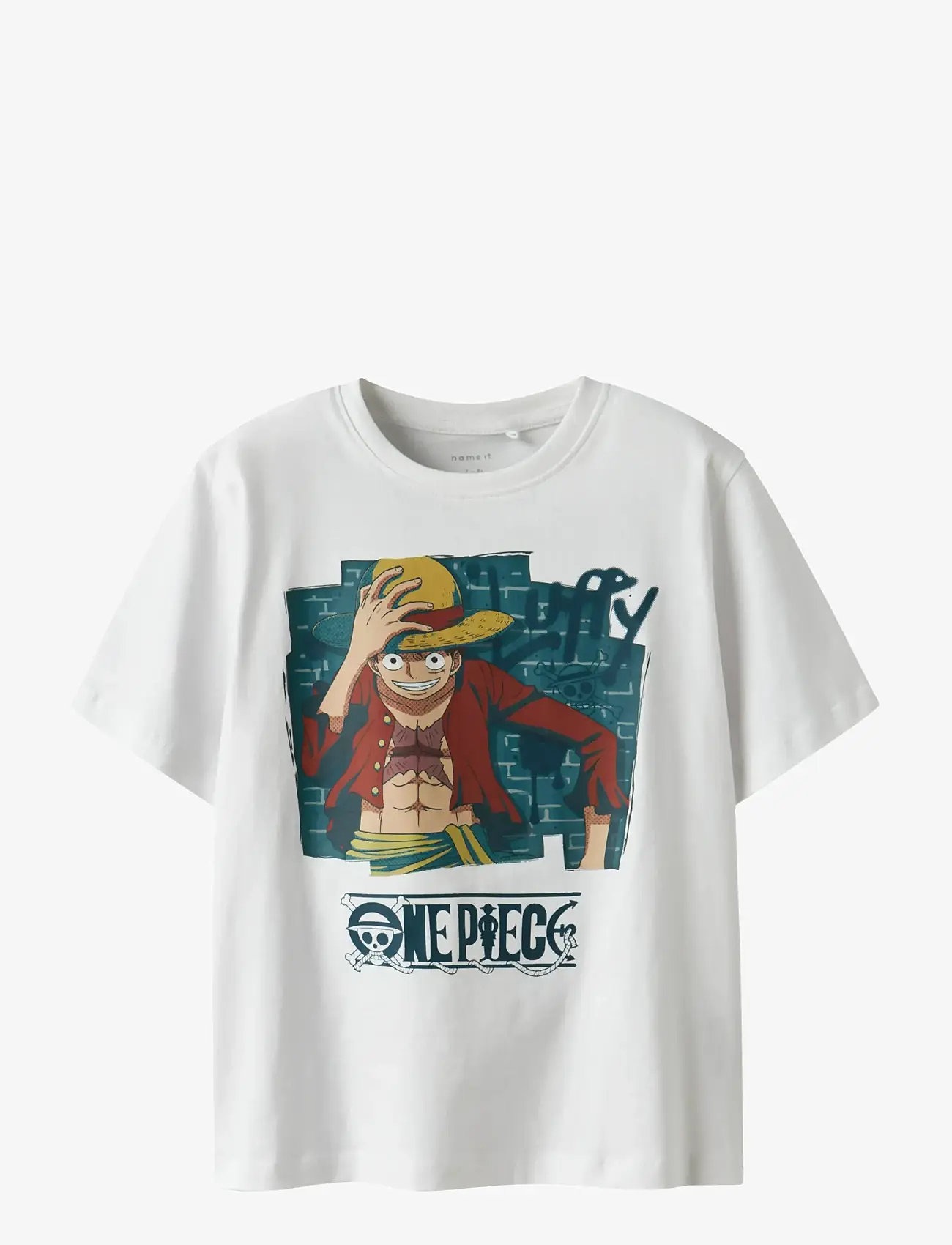 name it - NKMJOB ONEPIECE NREG SS TOP NOOS VDE - kortærmede - bright white - 0