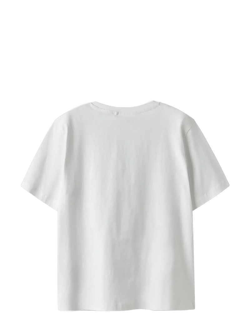 name it - NKMJOB ONEPIECE NREG SS TOP NOOS VDE - kortermede t-skjorter - bright white - 1