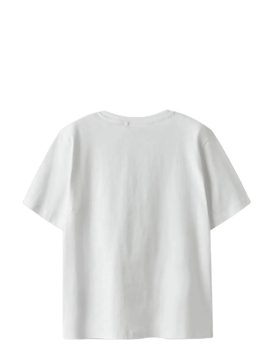 name it - NKMJOB ONEPIECE NREG SS TOP NOOS VDE - lühikeste varrukatega t-särgid - bright white - 1